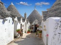 TraditionalÃÂ ApulianÃÂ Trulli houses. Apulia, Italy Royalty Free Stock Photo